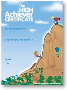 (image for) The High Achiever Certificate