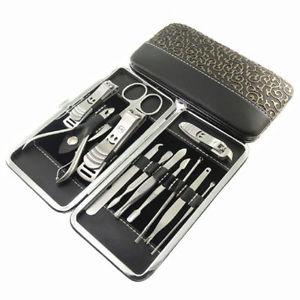 (image for) 12 pc Manicure Set in Travel Case,