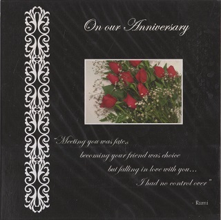 (image for) On our Anniversary : Card