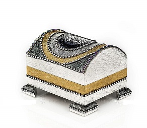 (image for) Small Qur'an Box : Silver