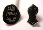 (image for) Black:'Nalayn & Seal' Badge Set