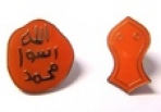 (image for) Orange Nalayn & Seal Badge Set
