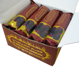 (image for) Charcoal Box by Al-Haramayn : 80 pieces