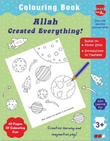 (image for) Allah Created Everything Colouring Book