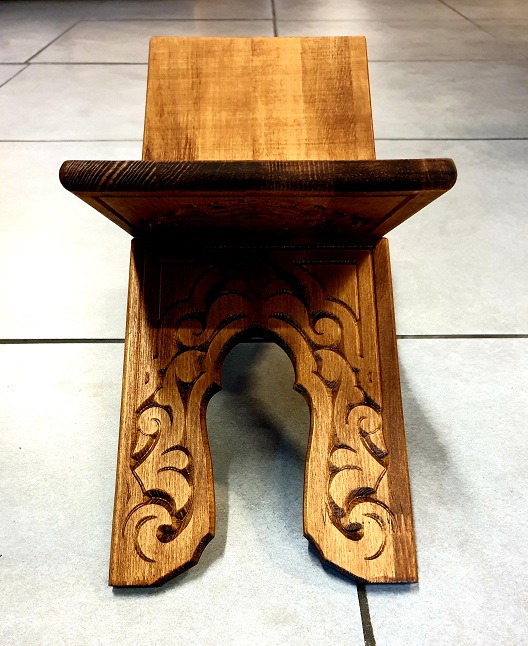 Modal Additional Images for Wooden Premium Rehal : 17.5"