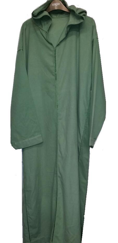 Modal Additional Images for Mens Moroccan Hoody : Lime