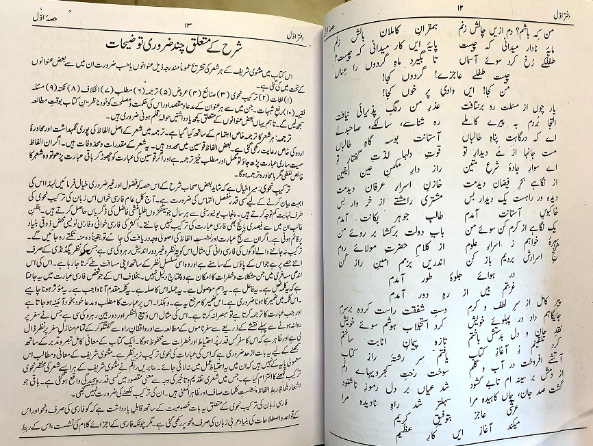 Miftah al-Ulum Sharh Masnawi : Urdu 6 Vols