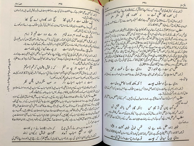 Miftah al-Ulum Sharh Masnawi : Urdu 6 Vols