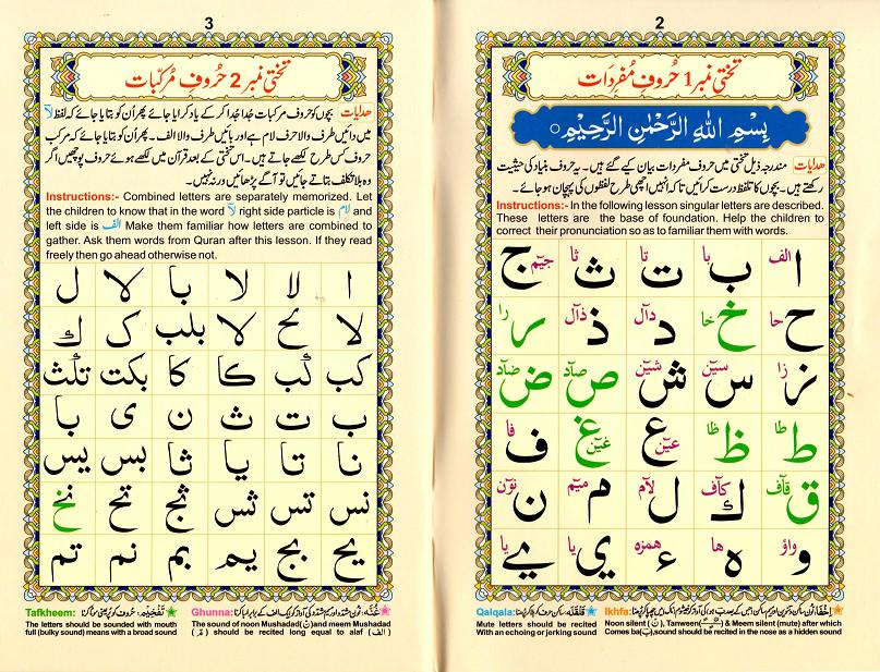 Nurani Qaidah with English & Urdu