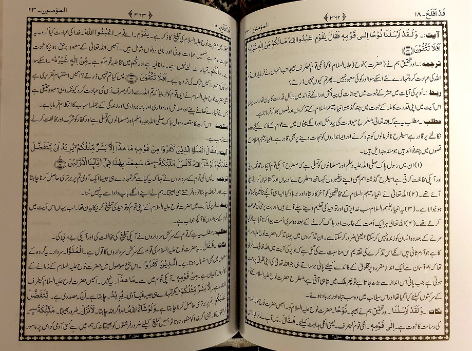 Modal Additional Images for Tafsir Kashif al-Bayan 6 Vols Urdu