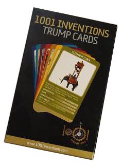 (image for) 1001 Inventions Top Trump Cards